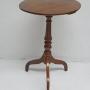 Antique Yew Lamp Table
