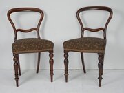 Fine Pair Rosewood Chairs