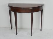 Georgian Half Moon Side Table