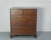 Georgian Oak Chest Of Drawers 95cm Wide