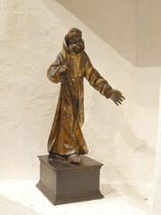 Gilt Carved Figure Saint Francis