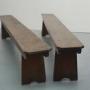 Long Pair Pine Benches