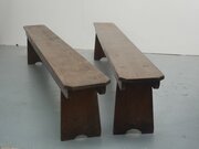 Long Pair Pine Benches