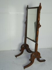 Neat Regency Cheval Mirror