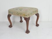Needlework Upholstered Stool