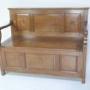 Oak Bench Settle