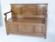 Oak Bench Settle