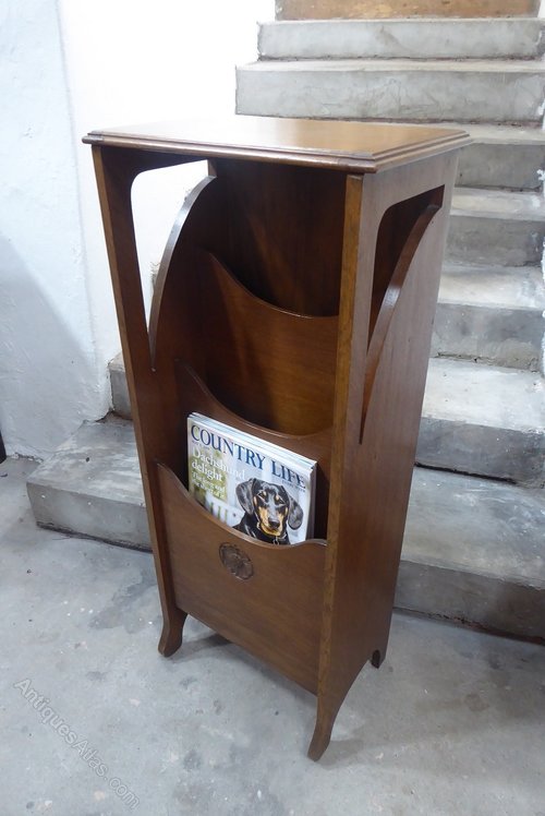 Oak Magazine Rack Circa 1910. Antiques Atlas