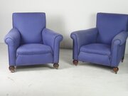 Pair 1900s Armchairs