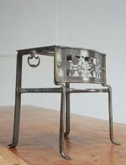 Small 18th Century Steel / Brass Footman