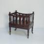 Small 19thC Canterbury Magazine Rack