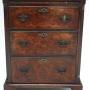 Small Burr Walnut Chest of Drawers