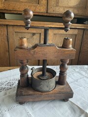 Antique French  Juice Press