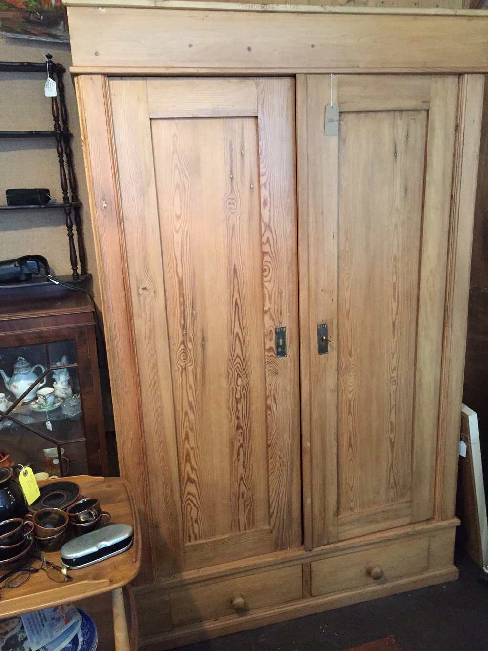 Pine Knock Down Wardrobe Antiques Atlas