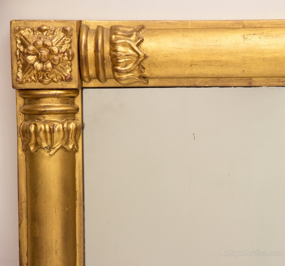 Antiques Atlas An Irish W1v Gilded Overmantle An Irish W1v Gilded Overmantle Antique Mirrors
