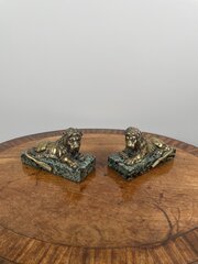 Pair Of Grand Tour Lions C1835