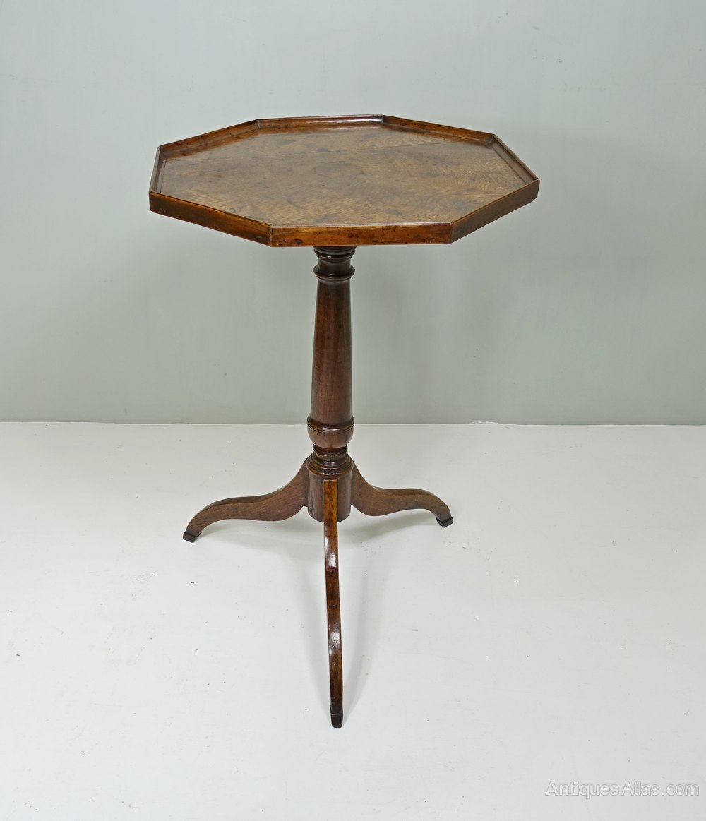 18th C Oak Tripod Table Antiques Atlas