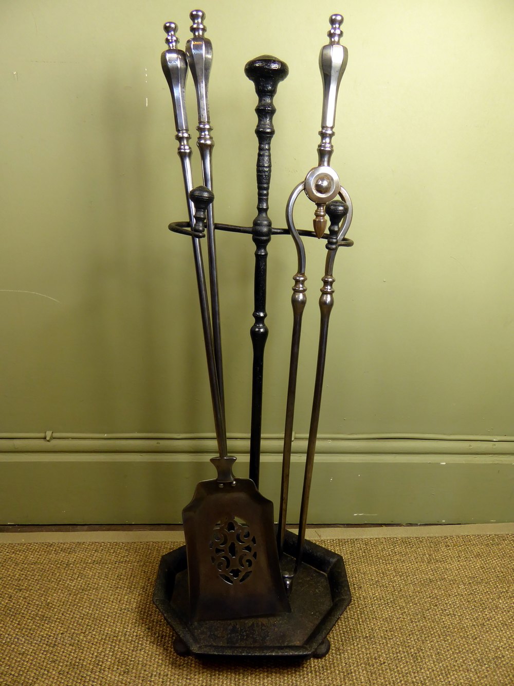 Antiques Atlas 19Th C Fire Tool Stand