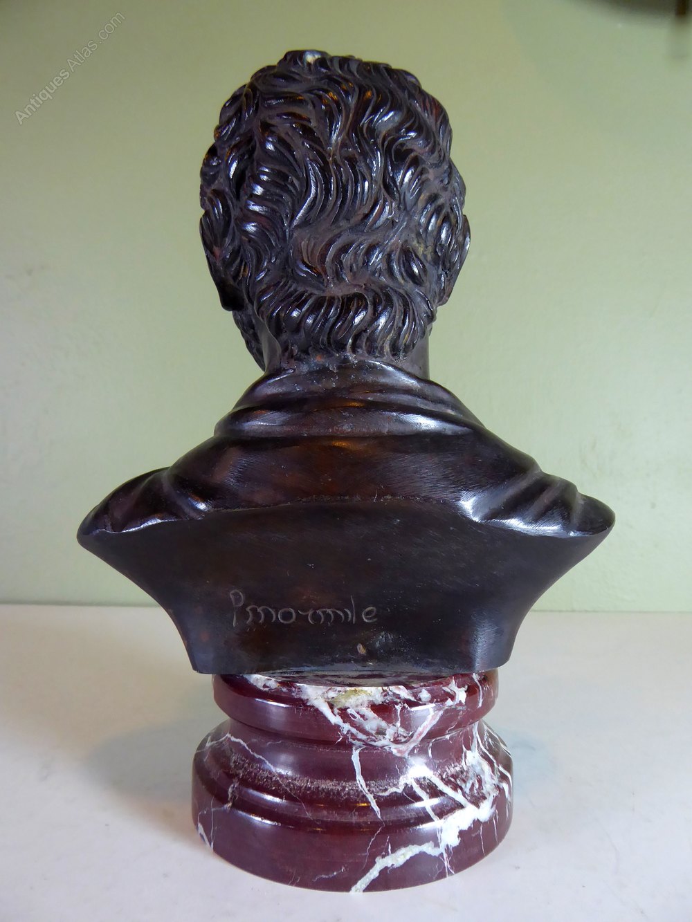 Antiques Atlas 19th C Bronze Of A Spartan