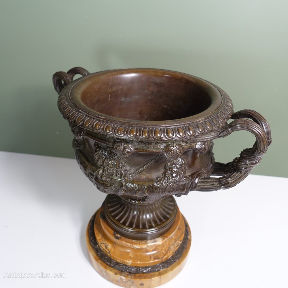 Antiques Atlas 19th C Classical Bronze Vase