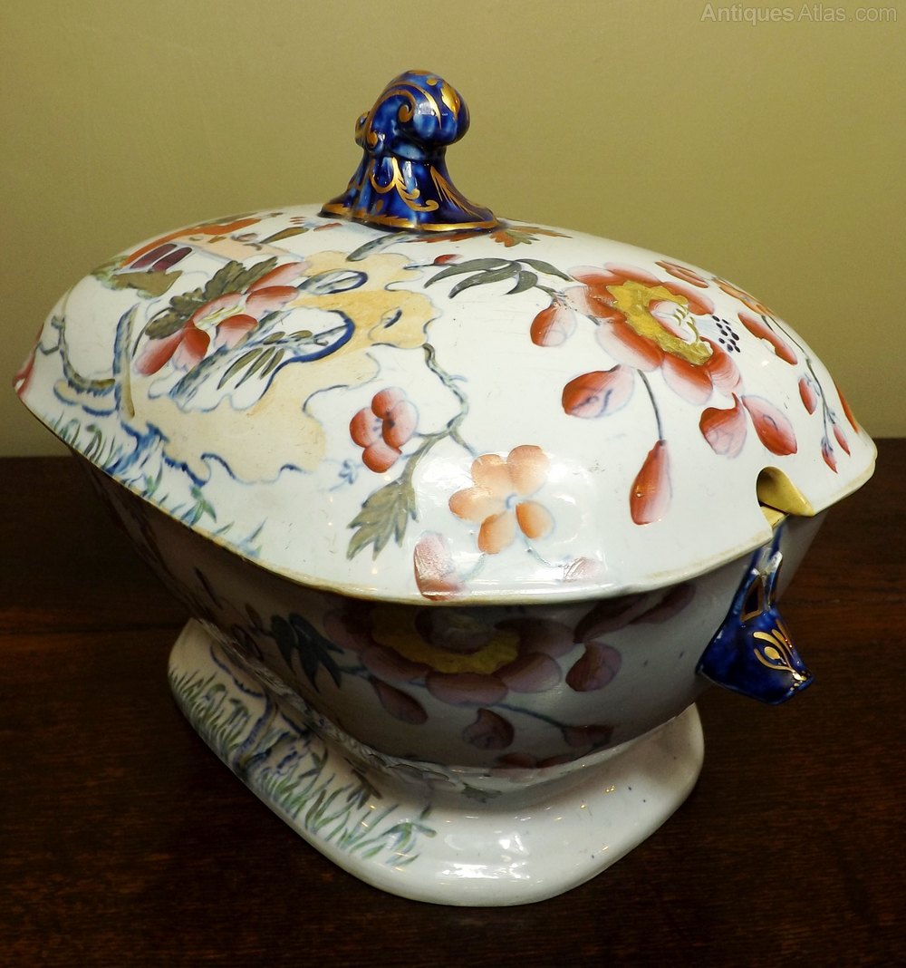 Antiques Atlas 19th C Folchs Ironstone Tureen