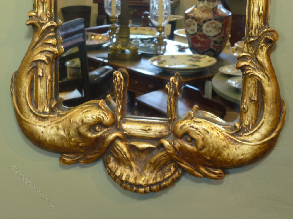 Antiques Atlas 19th C Gilt Mirror Of Neptune