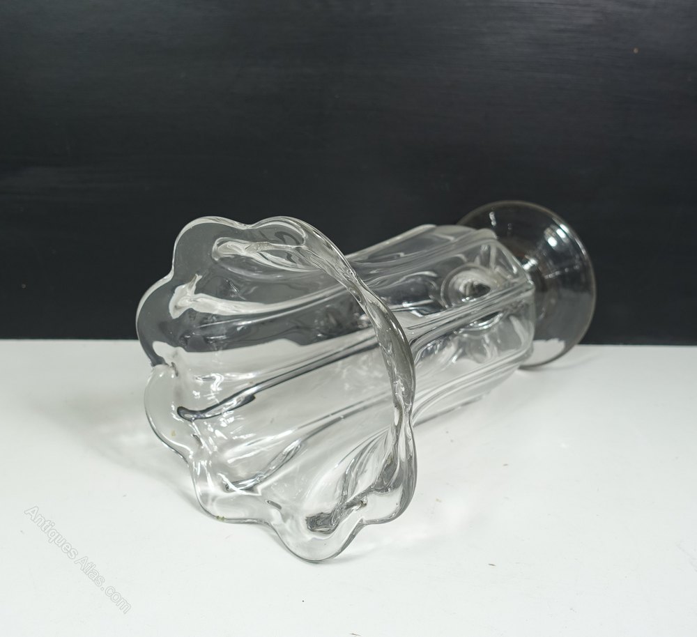 Antiques Atlas 19th C Glass Celery Vase