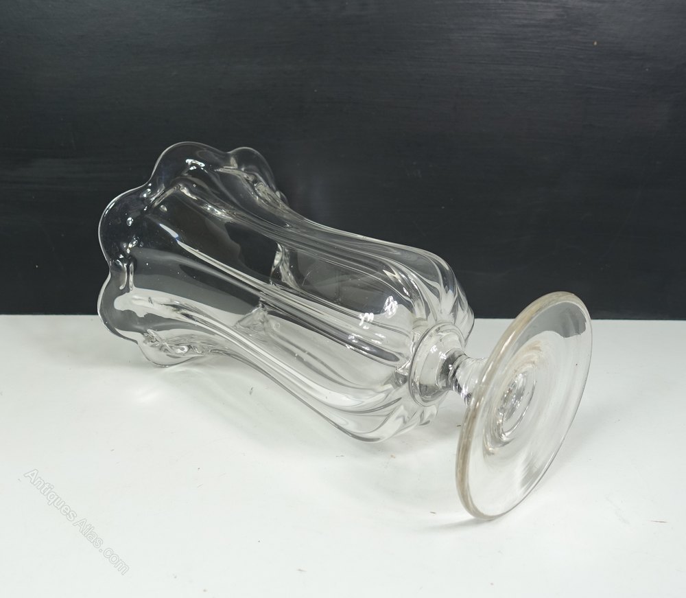 Antiques Atlas 19th C Glass Celery Vase