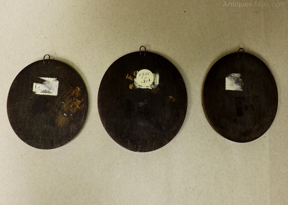 Antiques Atlas 19th C Ivory Portrait Plaques