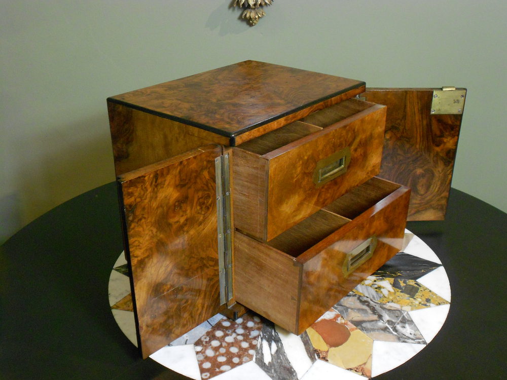 Antiques Atlas 19th C Walnut Humidor