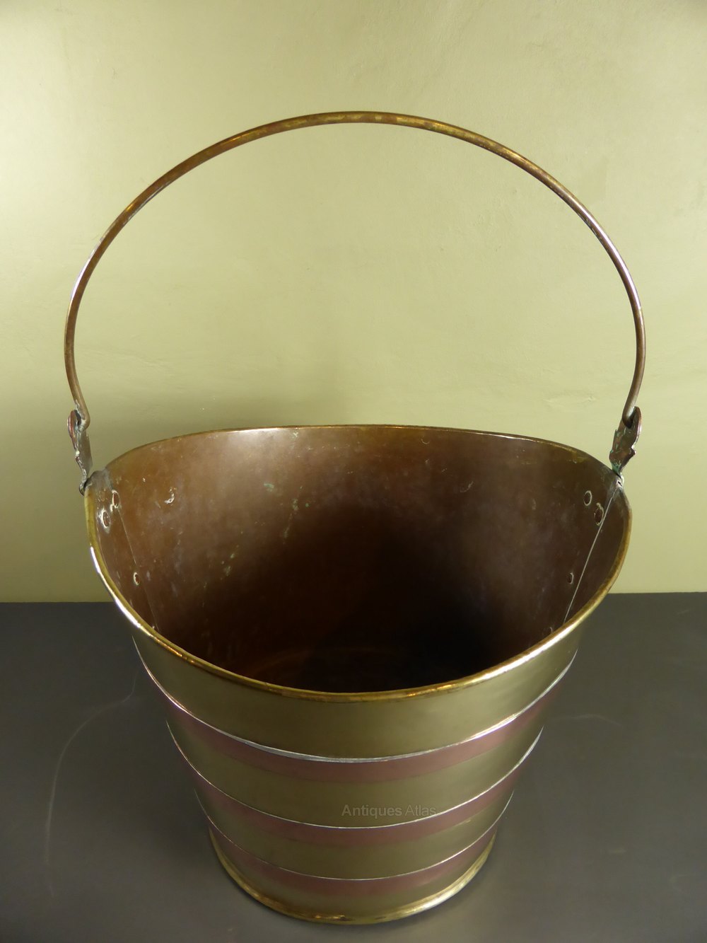 Antiques Atlas Early 19th C Brass & Copper Bucket