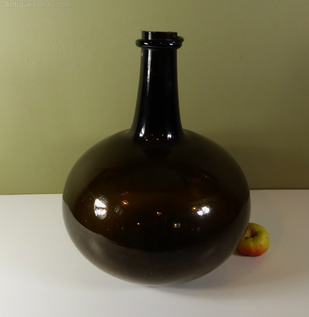 Antiques Atlas Early 19th C Glass Onion Bottle