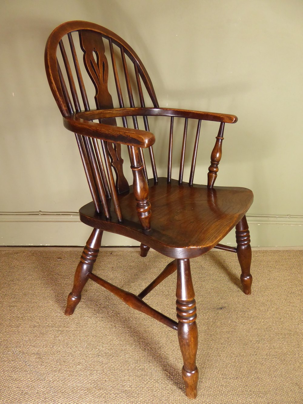 Early 19th C Windsor Chair Antiques Atlas