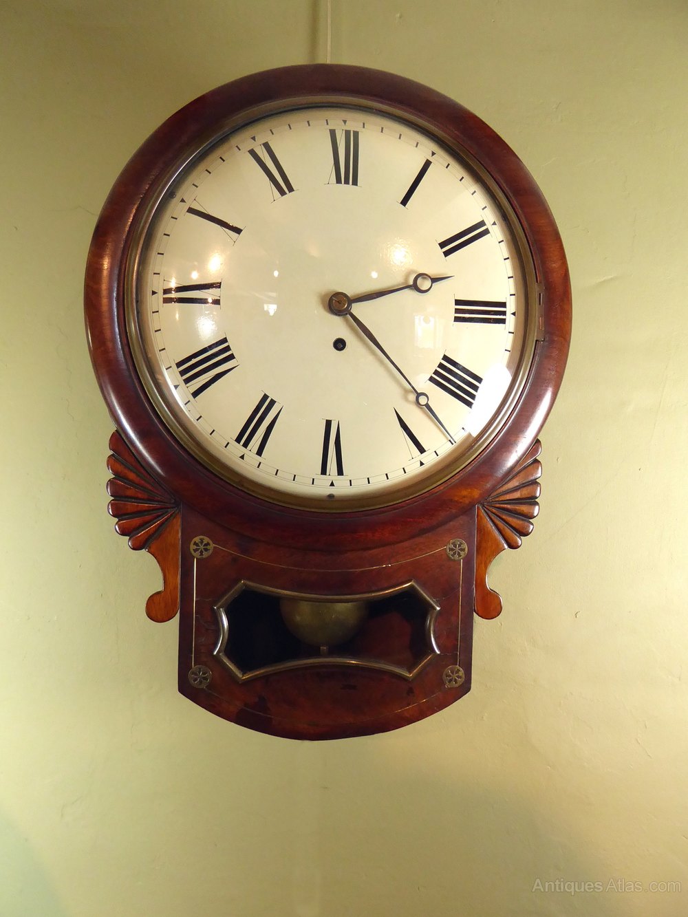 Antiques Atlas Fusee Wall Clock