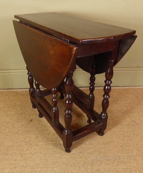 George I Oak Table - Antiques Atlas