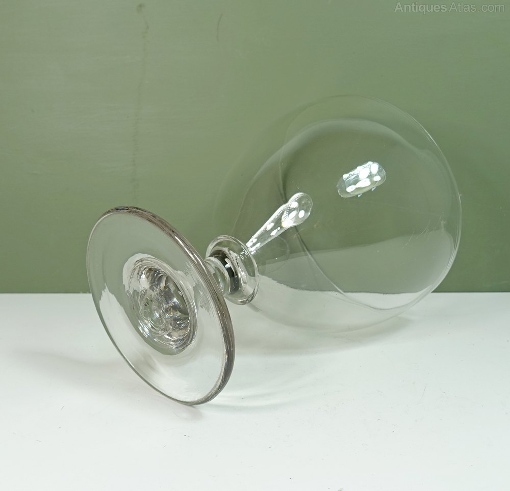 Antiques Atlas Large 19th C Glass Goblet