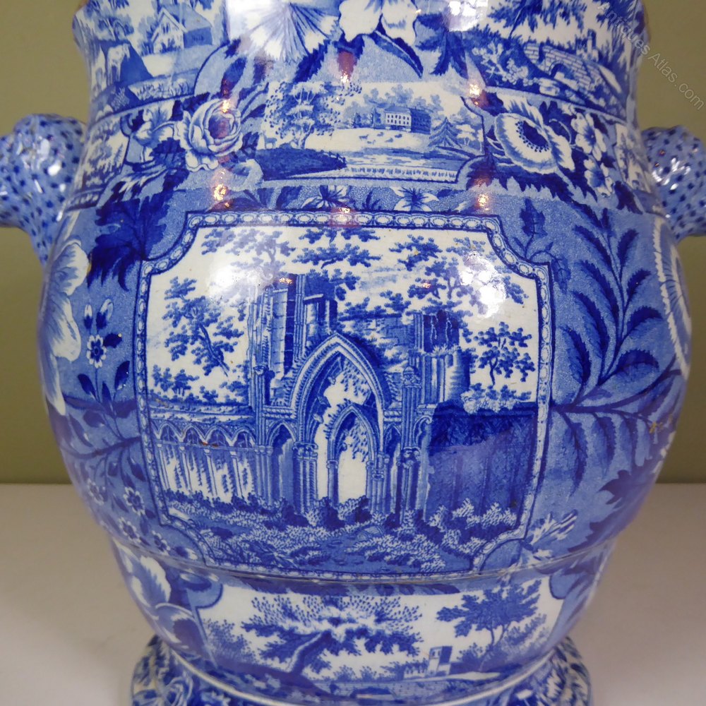 Antiques Atlas Large 19th C Spode Vase
