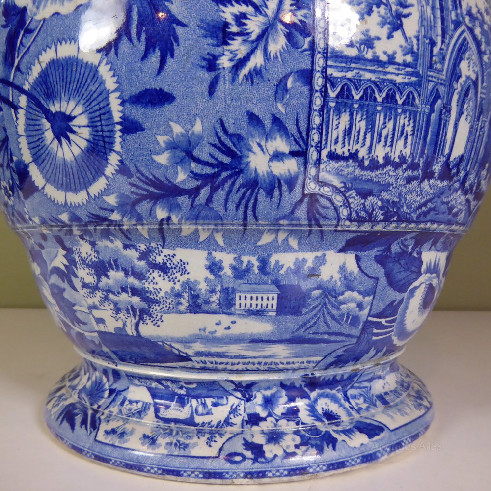 Antiques Atlas Large 19th C Spode Vase