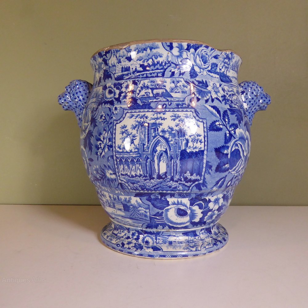 Antiques Atlas Large 19th C Spode Vase