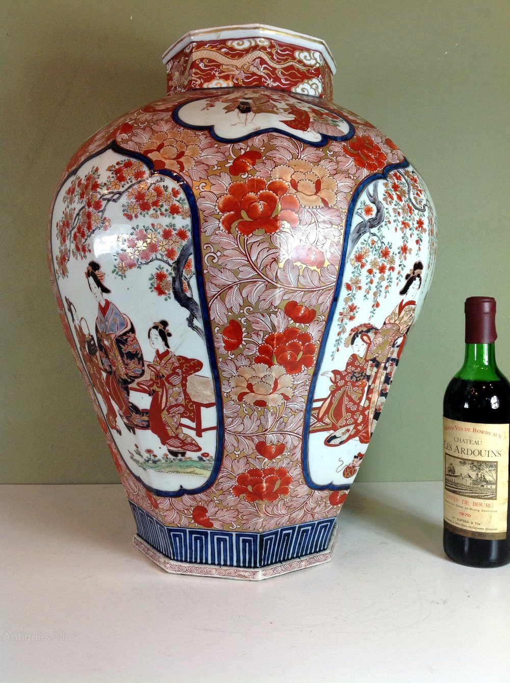 Antiques Atlas Large Imari Vase