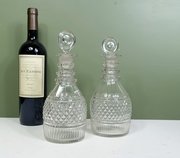A Pair Of Regency Decanters.
