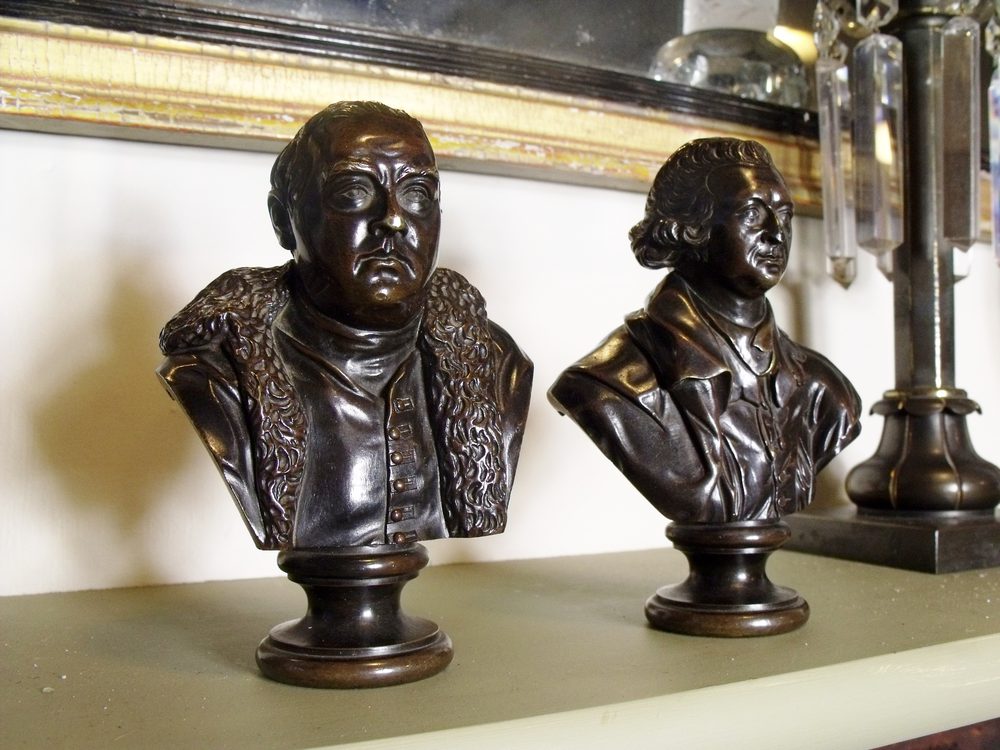 Antiques Atlas Pair Of 19th C Bronze Busts