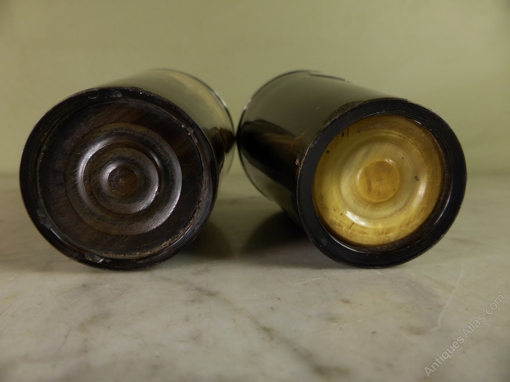 Antiques Atlas Pair Of 19th C Horn Beakers