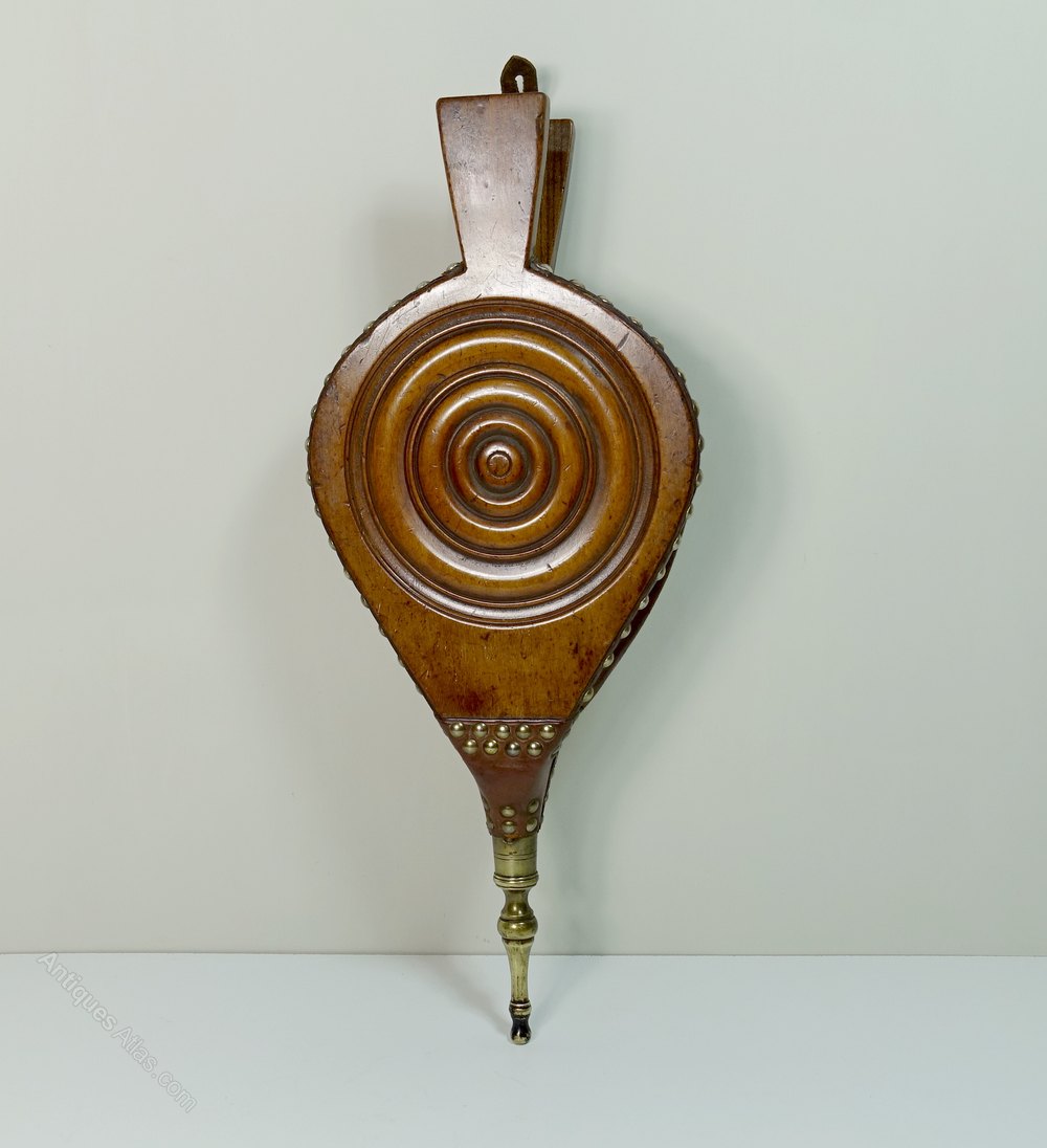 Antiques Atlas Pair Of 19th C Walnut Fire Bellows