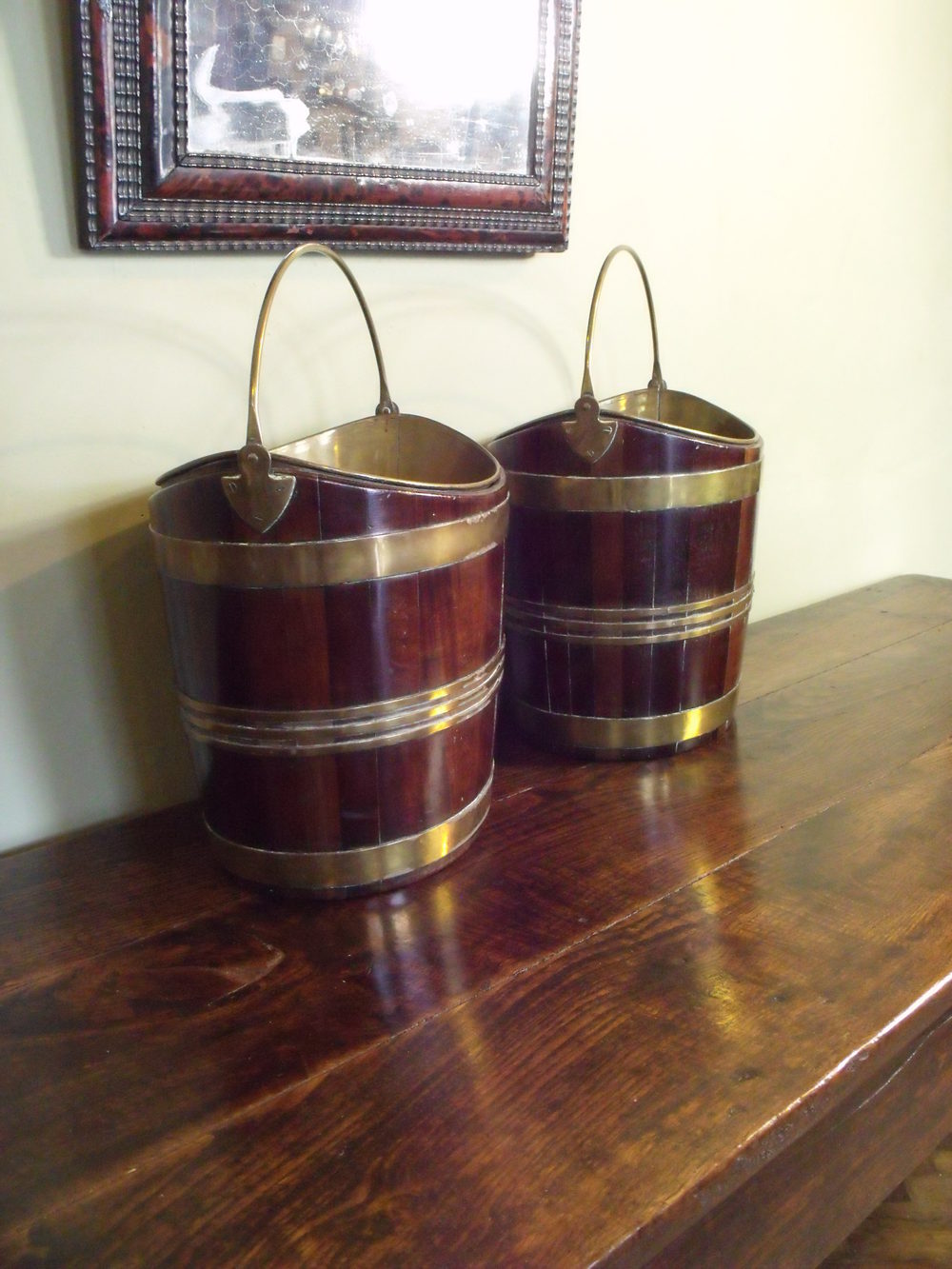 Antiques Atlas Pair Of III Peat Buckets