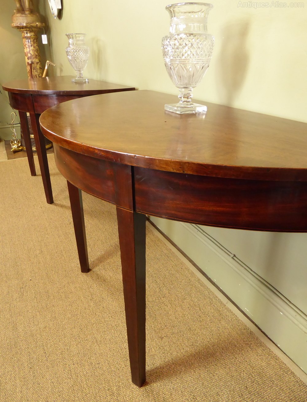 Pair Of George III Tables - Antiques Atlas