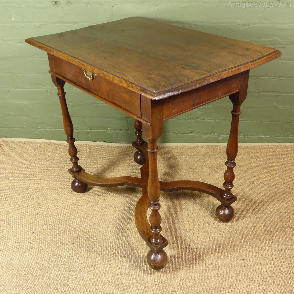 Queen Anne Oak Side Table Antiques Atlas