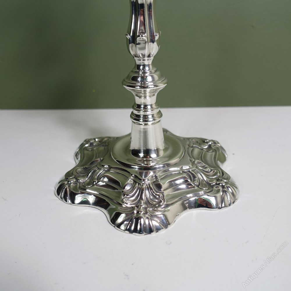 Antiques Atlas Silver Candlesticks, Sheffield 1828