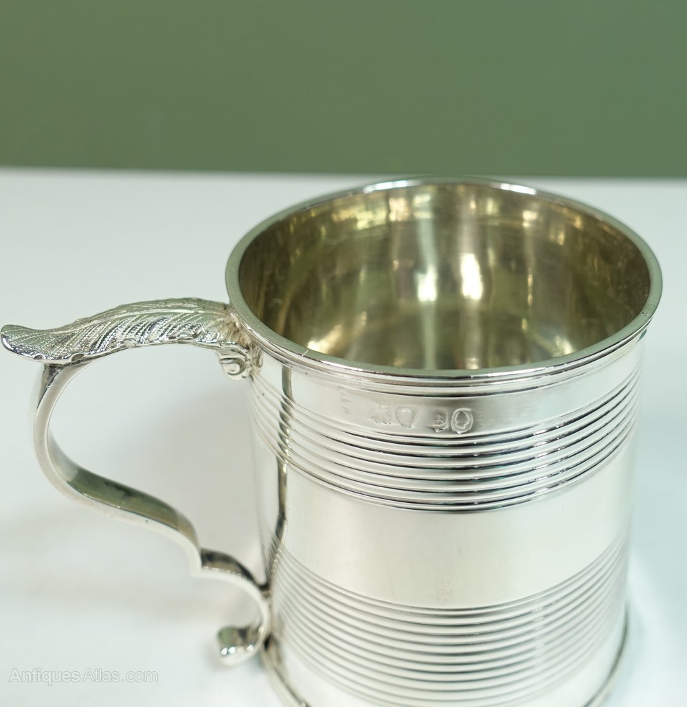 Antiques Atlas Silver Christening Mug, London 1837