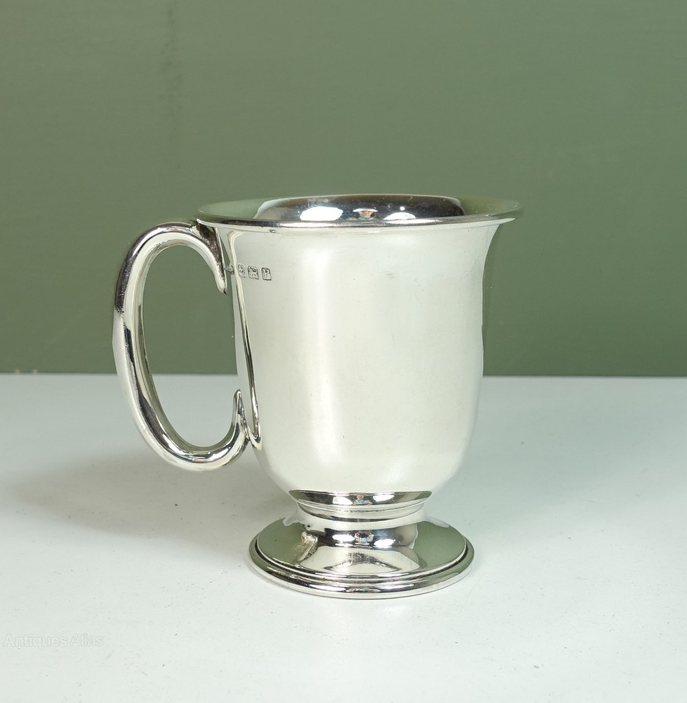 Antiques Atlas Solid Silver Christening Mug